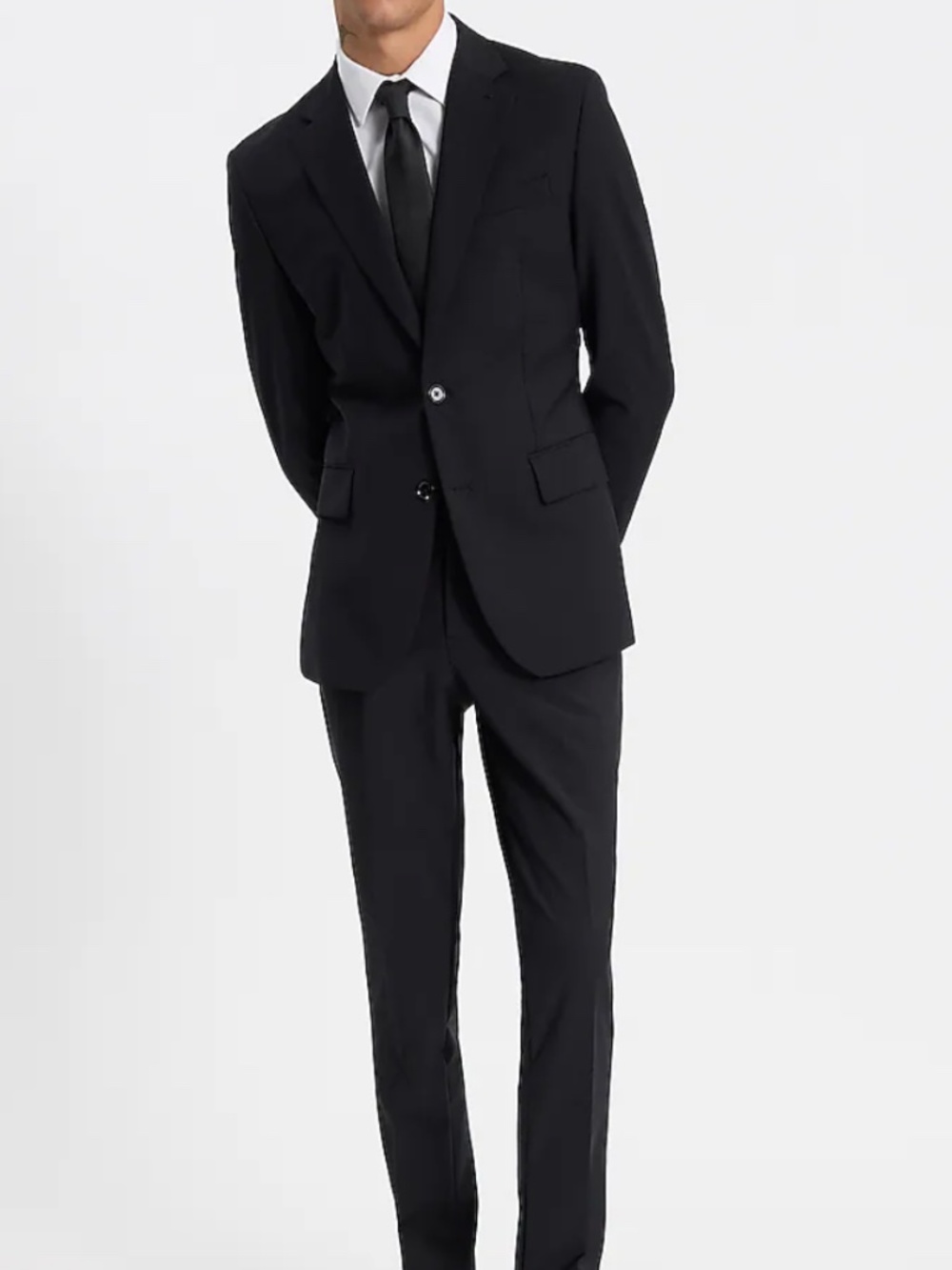 EXPRESS Slim Suit Jacket and Pants, 38S/31x32